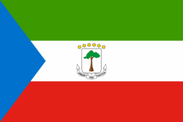 Vlag Equatoriaal-Guinea - 100x150cm Spun-Poly